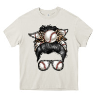 Cream baseball mom Heavy Core Tee - RacoonDesign