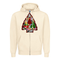 Sandshell arrowhead christmas trees Zipper Hoodie - AdoDesignShop