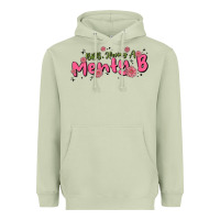 Matcha having a menty b, cute and trendy Heavyweight Hoodie - MaliasSmallBusiness