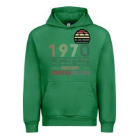 Emerald Vintage 1970 Limited Edition 50 Years Of Being Awe Urban Hoodie - Bettercallsaul