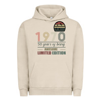 Pigment French Oak Vintage 1970 Limited Edition 50 Years Of Being Awe Urban Hoodie - Bettercallsaul