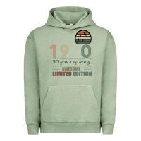 Pigment Oil Green Vintage 1970 Limited Edition 50 Years Of Being Awe Urban Hoodie - Bettercallsaul