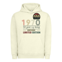 Pigment Pistachio Vintage 1970 Limited Edition 50 Years Of Being Awe Urban Hoodie - Bettercallsaul