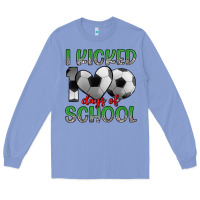 Colony Blue i kicked 100 days of school Long Sleeve Tee - Artiststas