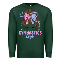 Sports Green gymnastics life Premium Sweatshirt - MaliasSmallBusiness