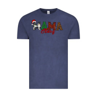 Vintage Denim mama claus Vintage Tee - BarkalooDesign