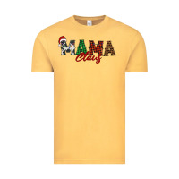 Vintage Mustard mama claus Vintage Tee - BarkalooDesign