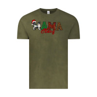 Vintage Olive mama claus Vintage Tee - BarkalooDesign