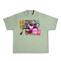 Oil Green drink up witches Urban Heavy Tee - CowhideDigitalArt