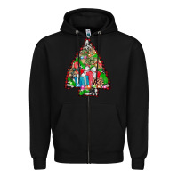 Black arrowhead christmas gifts Zipper Hoodie - AdoDesignShop