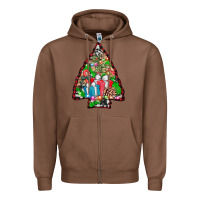 Chestnut arrowhead christmas gifts Zipper Hoodie - AdoDesignShop