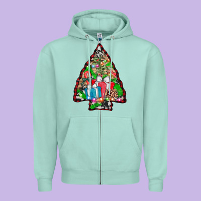 Arrowhead Christmas Gifts Zipper Hoodie Designed By Adodesignshop