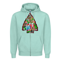 Seafoam arrowhead christmas gifts Zipper Hoodie - AdoDesignShop