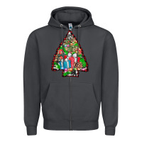 Smoke arrowhead christmas gifts Zipper Hoodie - AdoDesignShop