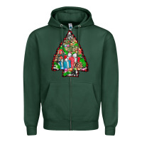 Sports Green arrowhead christmas gifts Zipper Hoodie - AdoDesignShop