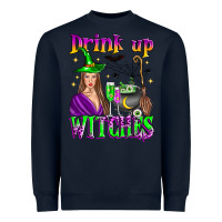 Navy drink up witches Heavyweight Sweatshirt - Zillion Design Studio