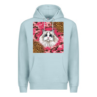Blue Mist ragdoll cat Premium Hoodie - LillyAllenDesigns