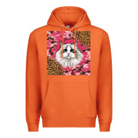 Carrot ragdoll cat Premium Hoodie - LillyAllenDesigns