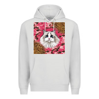 Dove Grey ragdoll cat Premium Hoodie - LillyAllenDesigns