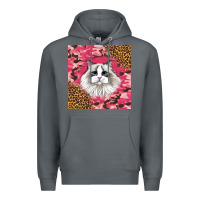 Rock ragdoll cat Premium Hoodie - LillyAllenDesigns