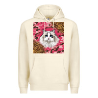 Sandshell ragdoll cat Premium Hoodie - LillyAllenDesigns