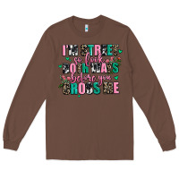 Chestnut floral i am street so look both ways before you cr Long Sleeve Tee - AdoDesignShop