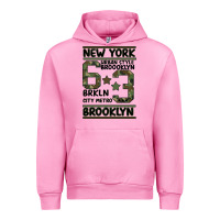 Fuchsia Pink Newyork Brooklyn Urban Hoodie - Bettercallsaul