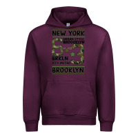 Mauve Wine Newyork Brooklyn Urban Hoodie - Bettercallsaul