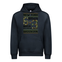 Navy Newyork Brooklyn Urban Hoodie - Bettercallsaul