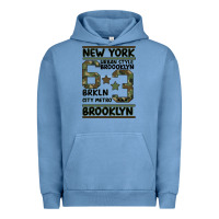 Pigment Pebble Blue Newyork Brooklyn Urban Hoodie - Bettercallsaul