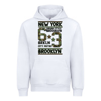White Newyork Brooklyn Urban Hoodie - Bettercallsaul