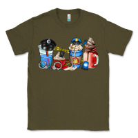 Army Green police coffee cup Classic Tee - AdoDesignShop