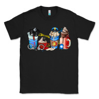 Black police coffee cup Classic Tee - AdoDesignShop