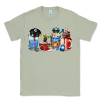 Matcha police coffee cup Classic Tee - AdoDesignShop