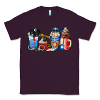 Plum police coffee cup Classic Tee - AdoDesignShop