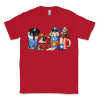 Red police coffee cup Classic Tee - AdoDesignShop