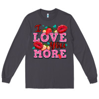 Smoke i love you more with lips and strawberry Long Sleeve Tee - AdoDesignShop