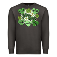 Smoke st. patrick's day positive affirmations Premium Sweatshirt - MaliasSmallBusiness