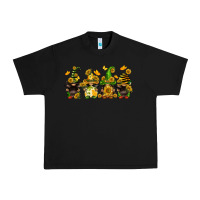Black sunflower gnomies Urban Heavy Tee - FaDigitalArtStudio