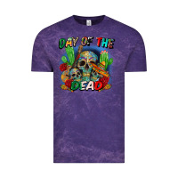 Cloud Purple day of the dead Vintage Tee - CTS Tumbler Store