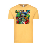 Vintage Mustard day of the dead Vintage Tee - CTS Tumbler Store