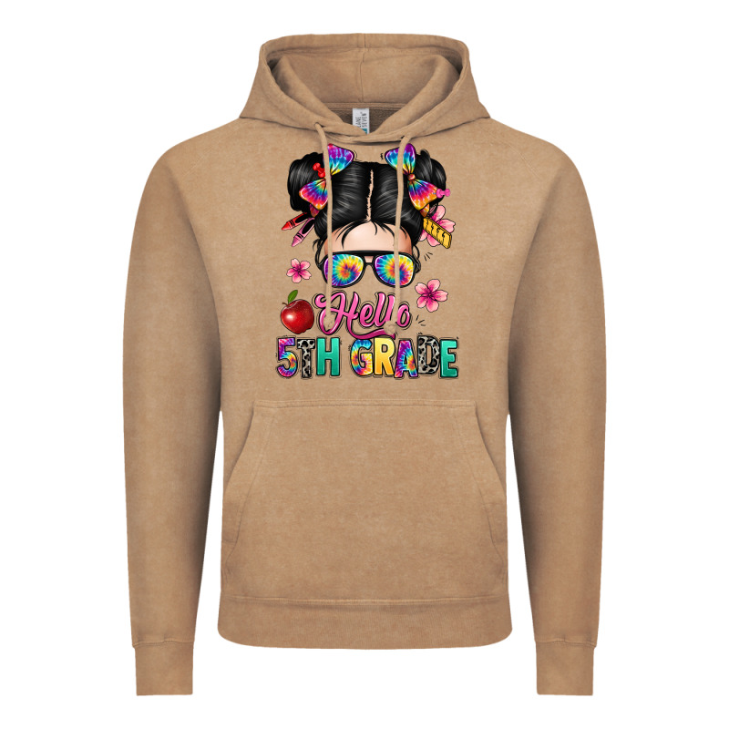 Hello Fifth Grade Vintage Hoodie by texasbilliewilder | Teevron