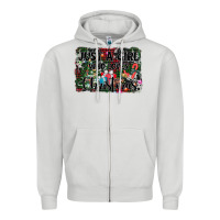 Dove Grey just a girl who loves christmas Zipper Hoodie - AdoDesignShop