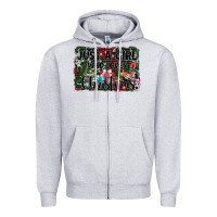 Heather Grey just a girl who loves christmas Zipper Hoodie - AdoDesignShop