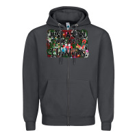 Smoke just a girl who loves christmas Zipper Hoodie - AdoDesignShop