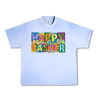 Grape Ice happy easter with eggs Urban Heavy Tee - Neo Western
