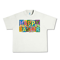 Pistachio happy easter with eggs Urban Heavy Tee - Neo Western