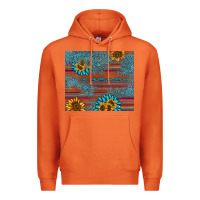 Carrot sunflower gemstone serape tumbler Premium Hoodie - AdoDesignShop