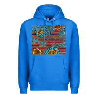 True Royal sunflower gemstone serape tumbler Premium Hoodie - AdoDesignShop