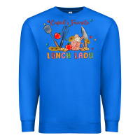 True Royal cupids favorite lunch lady Premium Sweatshirt - MaliasSmallBusiness